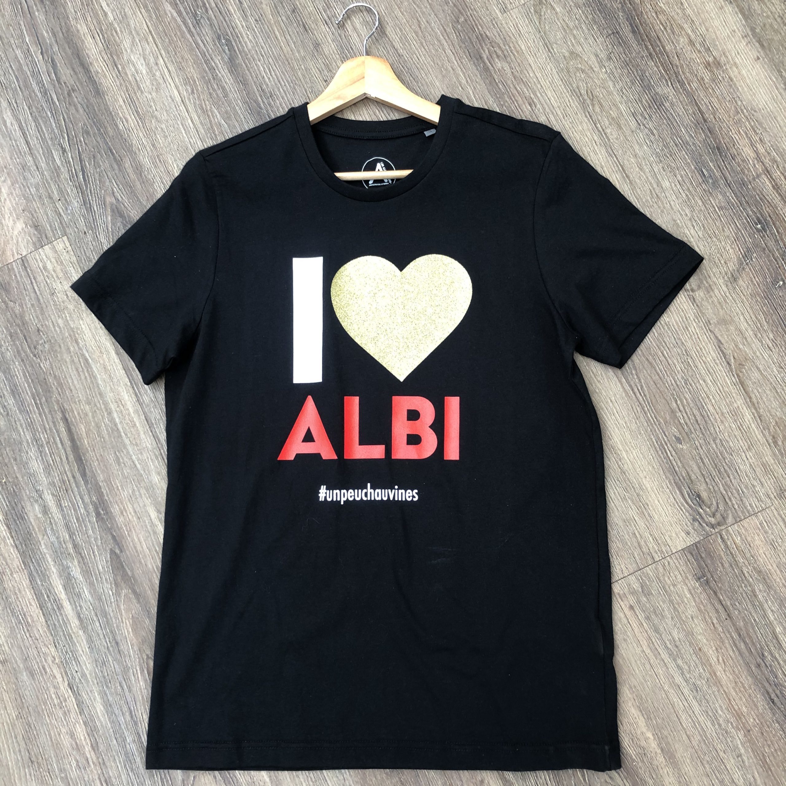 Teeshirt <span>I love Albi</span> Noir Col rond